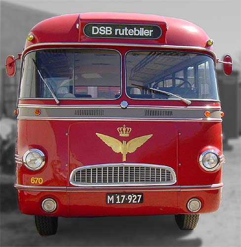 DSB Rutebil 670 i Randers - maj 2004