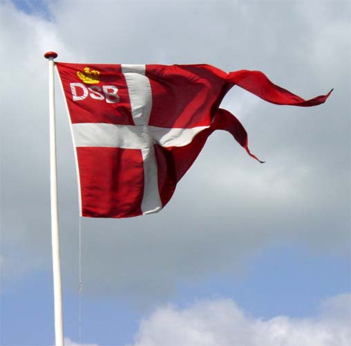 DSB flag i Randers maj 2007